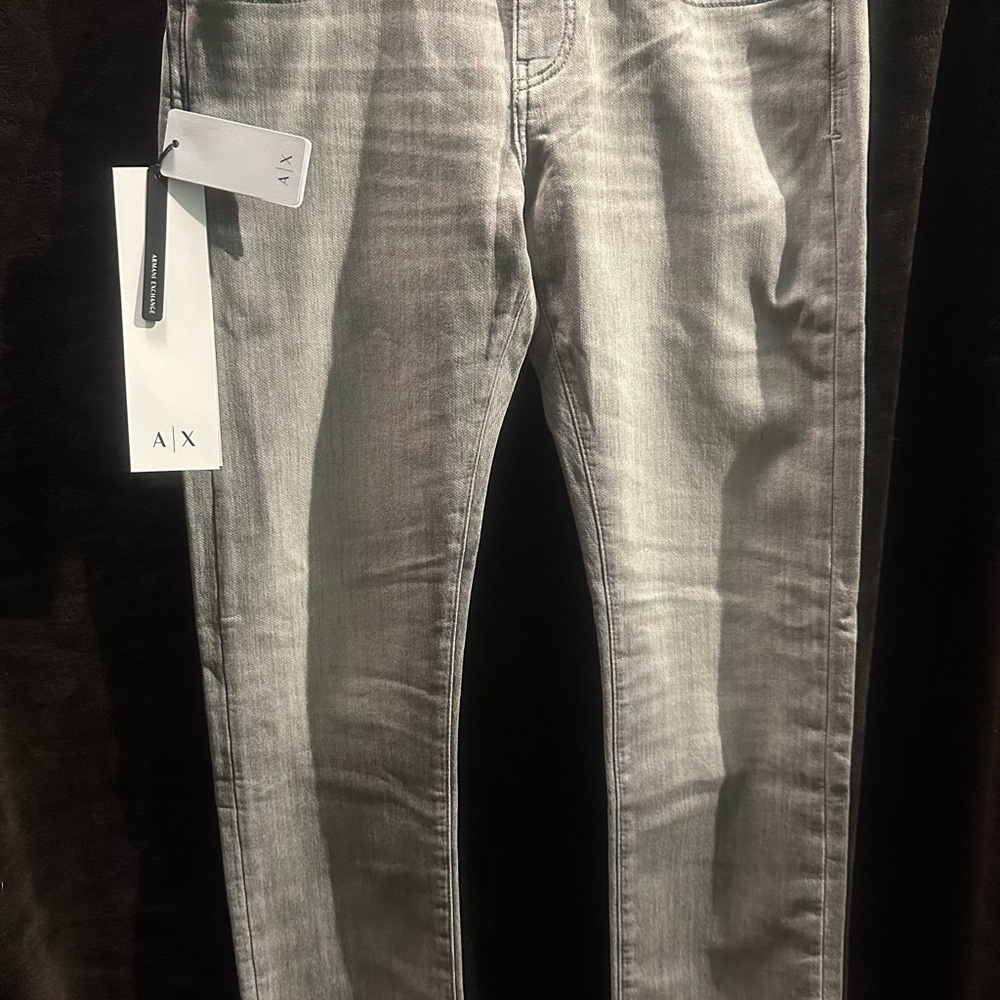 Armani Exchange Gray Jeans